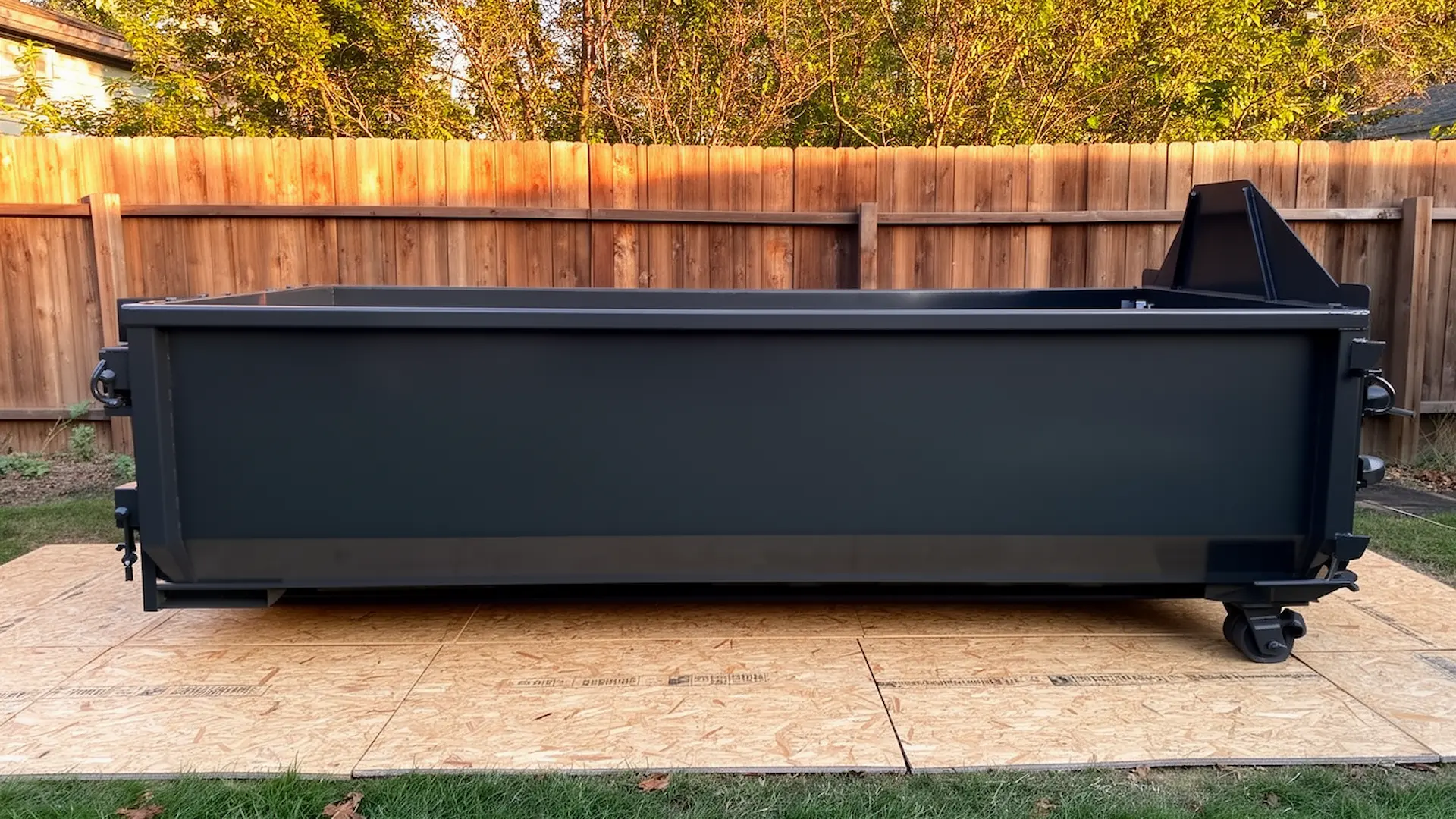 Roll-off dumpster from Moore & Otto Dumpster Rental in Edwardsville, IL